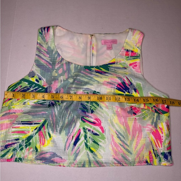Lilly Pulitzer Colorful Tropical Print Teo Piece Set Size 4. - Picture 10 of 12